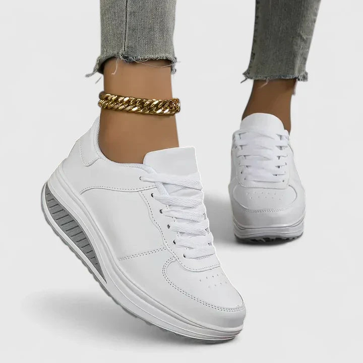 Carmen | Women's Sneakers Synthetic Lace-Up Casual Style 0