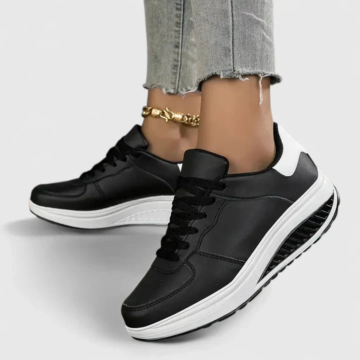 Carmen | Women's Sneakers Synthetic Lace-Up Casual Style 1