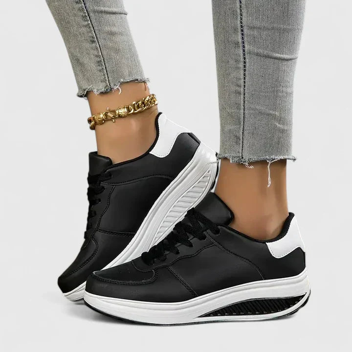Carmen | Women's Sneakers Synthetic Lace-Up Casual Style 4