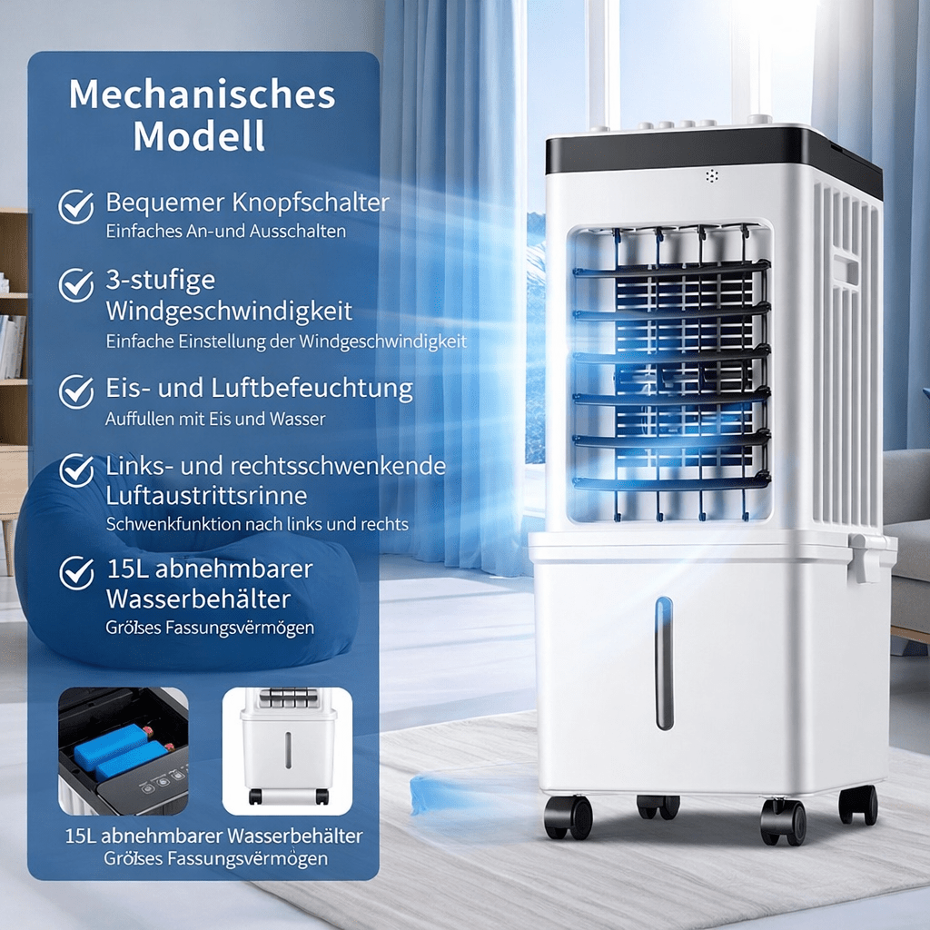 Cooling Fan 3-in-1 Solution for Modern Living Spaces