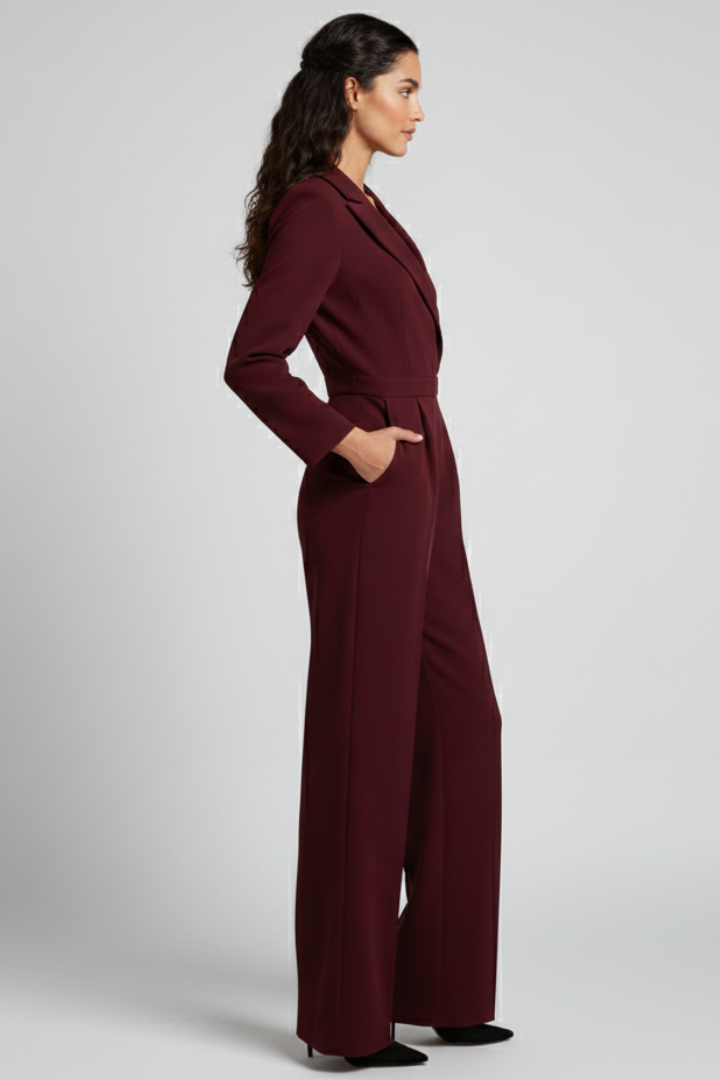 Chloe | Women's Tailored Wide-Leg Jumpsuit 3