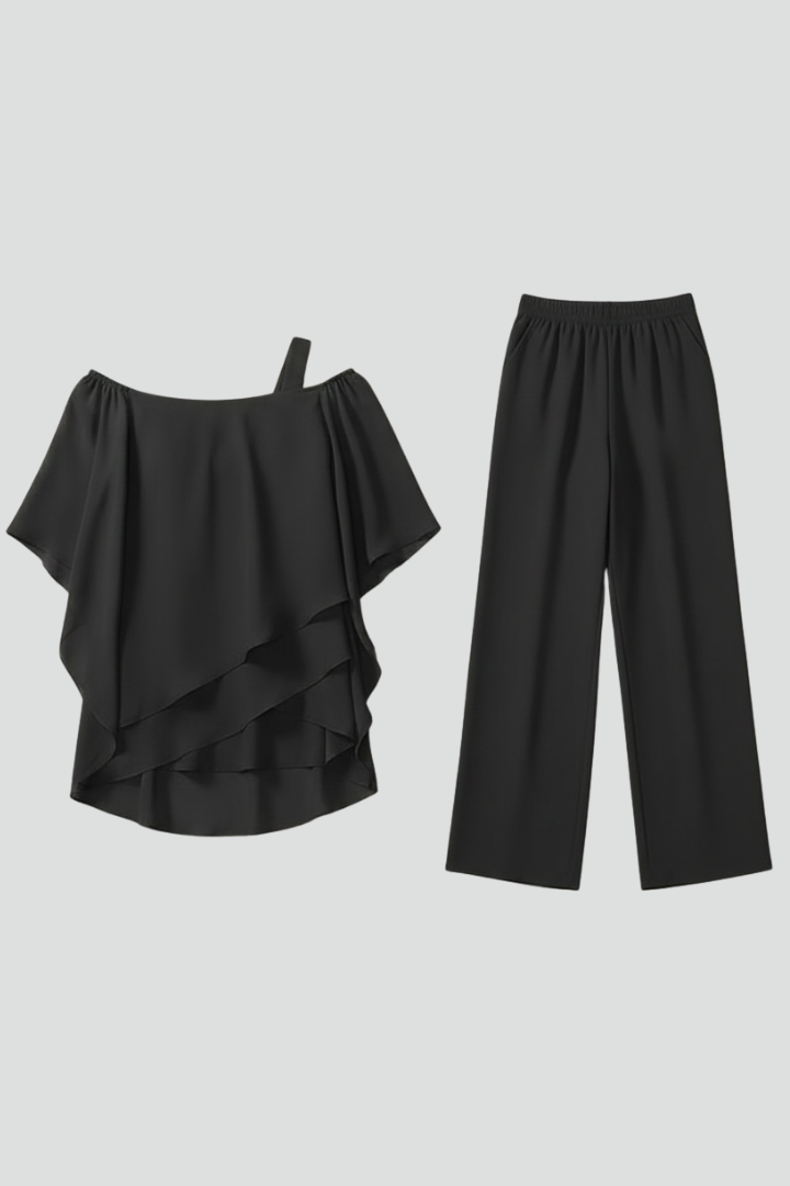 Clara | Women's Off-Shoulder Wide-Leg Jumpsuit 1