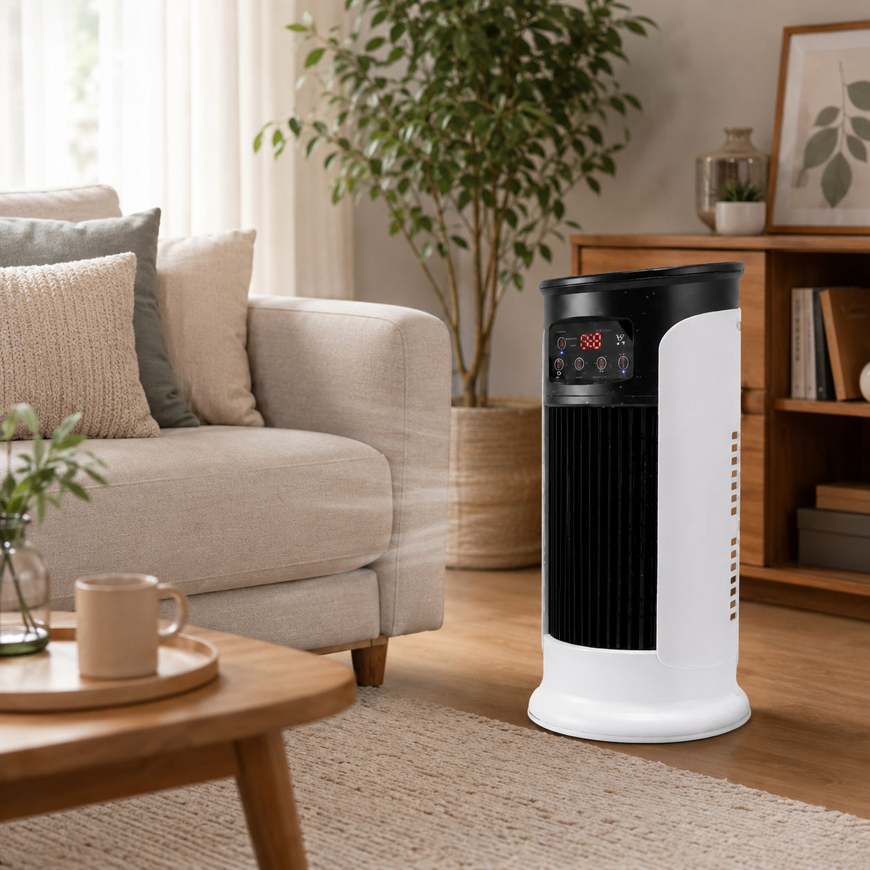 Portable Air Conditioner Compact Energy Efficient Evaporative Cooling