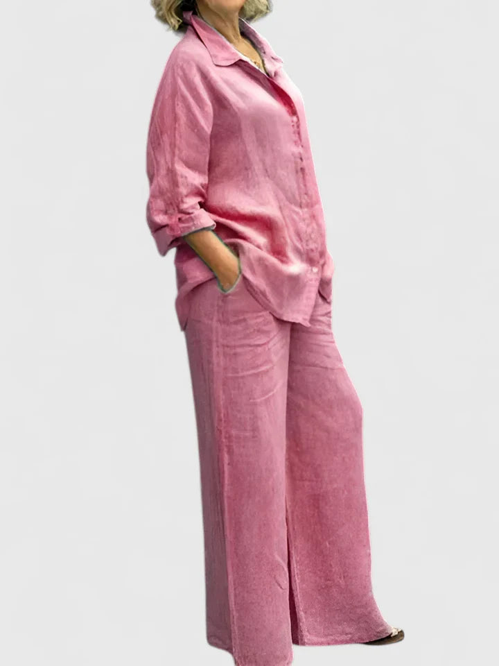 Diana | Women's Loungewear Two Piece Set, Vintage-Inspired 0