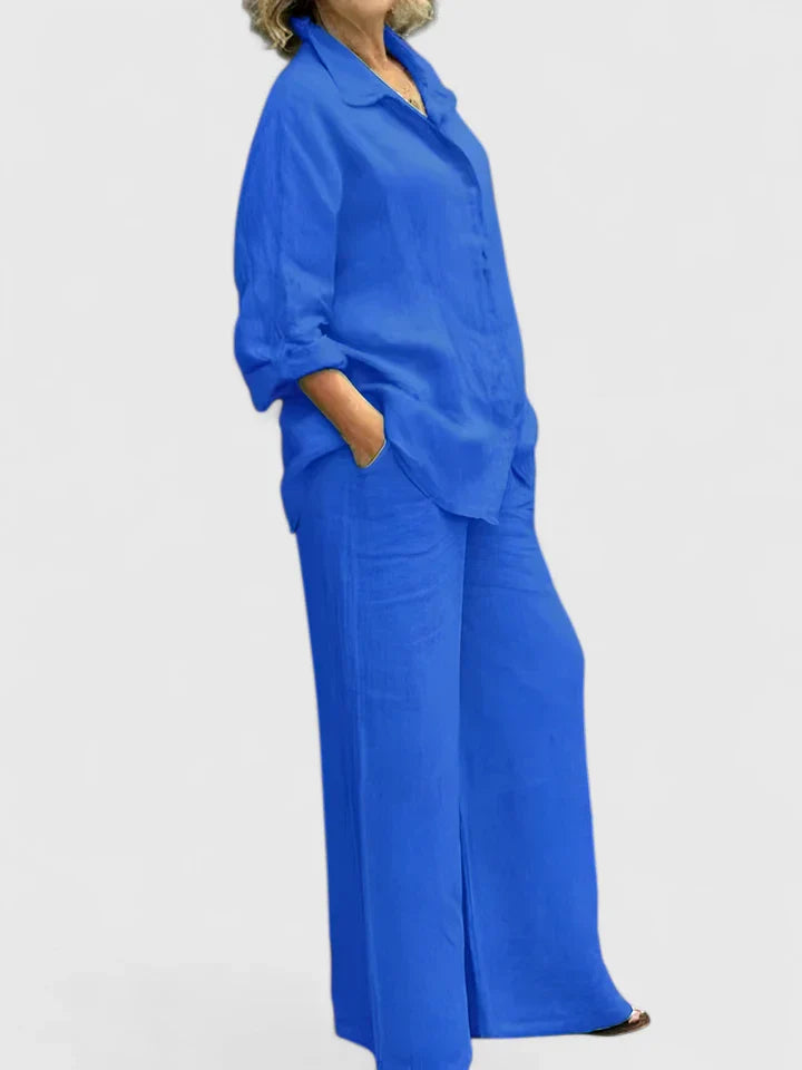 Diana | Women's Loungewear Two Piece Set, Vintage-Inspired 7