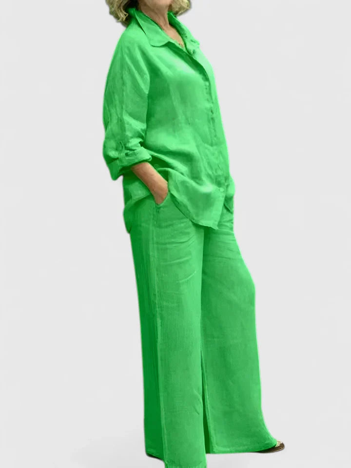 Diana | Women's Loungewear Two Piece Set, Vintage-Inspired 9