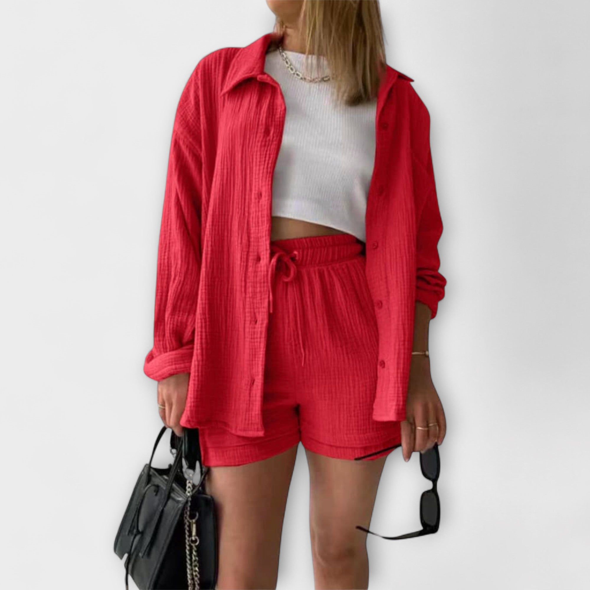 Ella | Women's Loungewear Two-Piece Set in Breathable Fabric 4