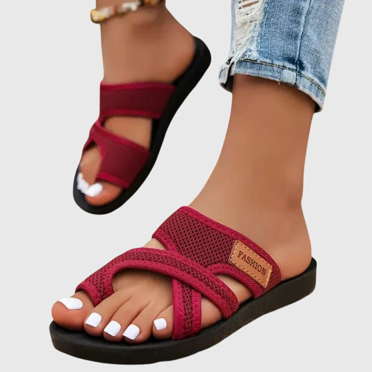 Ella | Women's Orthopedic Support Sandals Synthetic 3