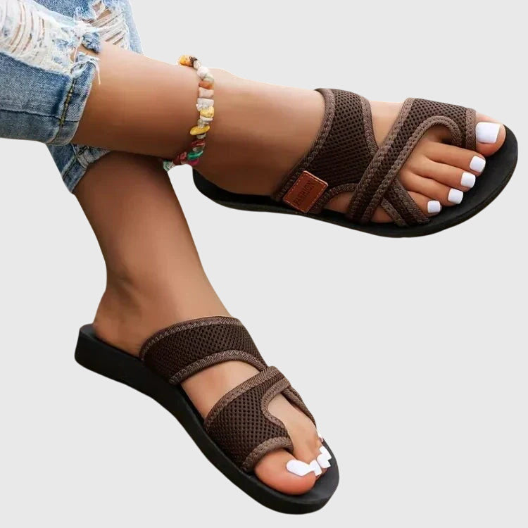 Ella | Women's Orthopedic Support Sandals Synthetic 5