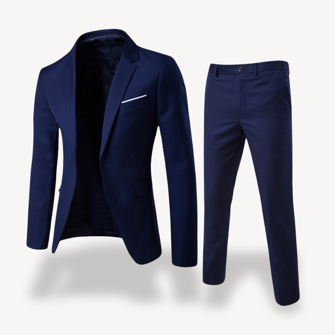 Men's Suit Blazer Trousers Two Piece Set | Formal Wear