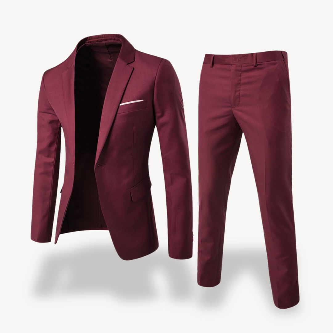 Men's Suit Blazer Trousers Two Piece Set | Formal Wear