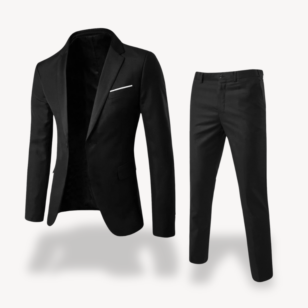 Men's Suit Blazer Trousers Two Piece Set | Formal Wear