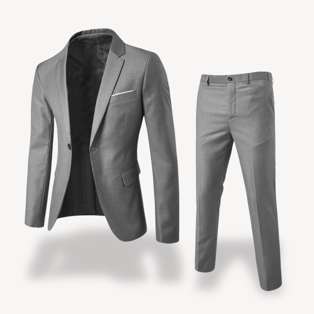 Men's Suit Blazer Trousers Two Piece Set | Formal Wear