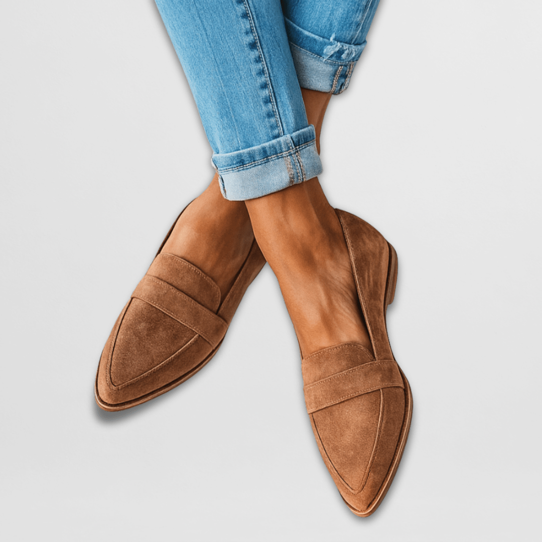 Hannah | Women's Soft Suede Orthopedic Loafers 0