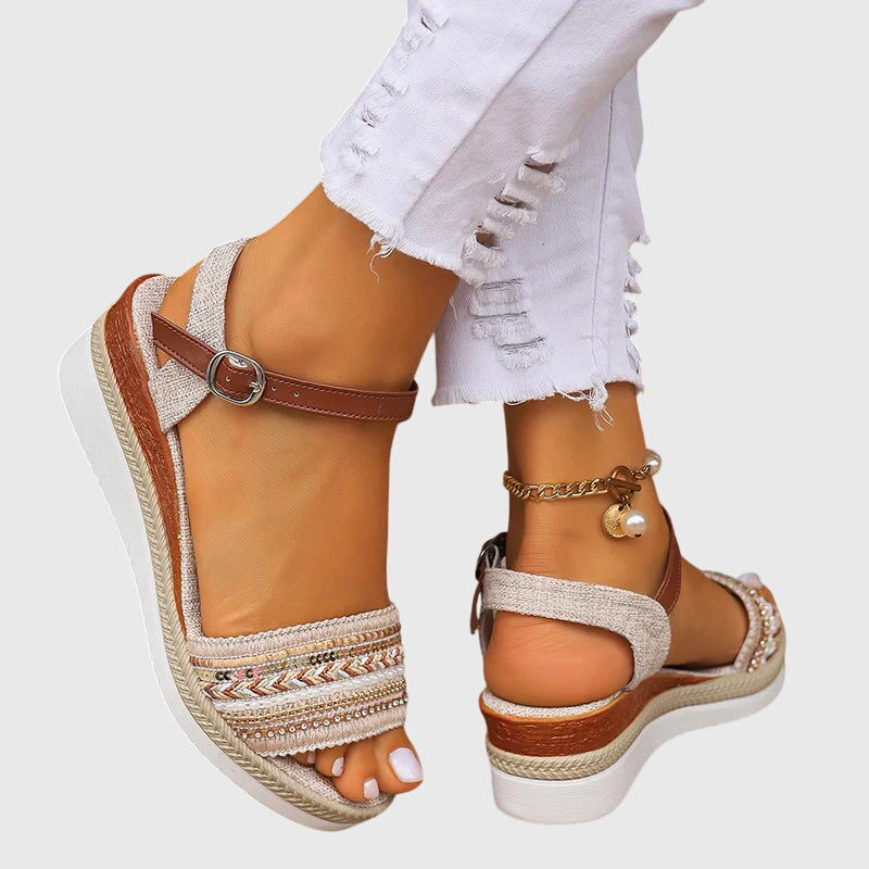 Jasmine | Women's Orthopedic Summer Sandals with Adjustable Straps 2