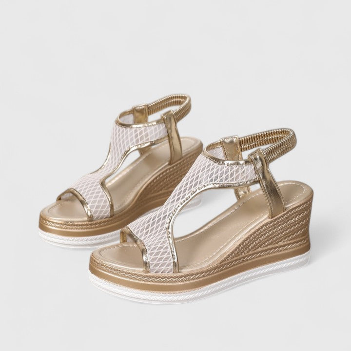 Jasmine | Women's Orthopedic Wedge Sandals Synthetic 3