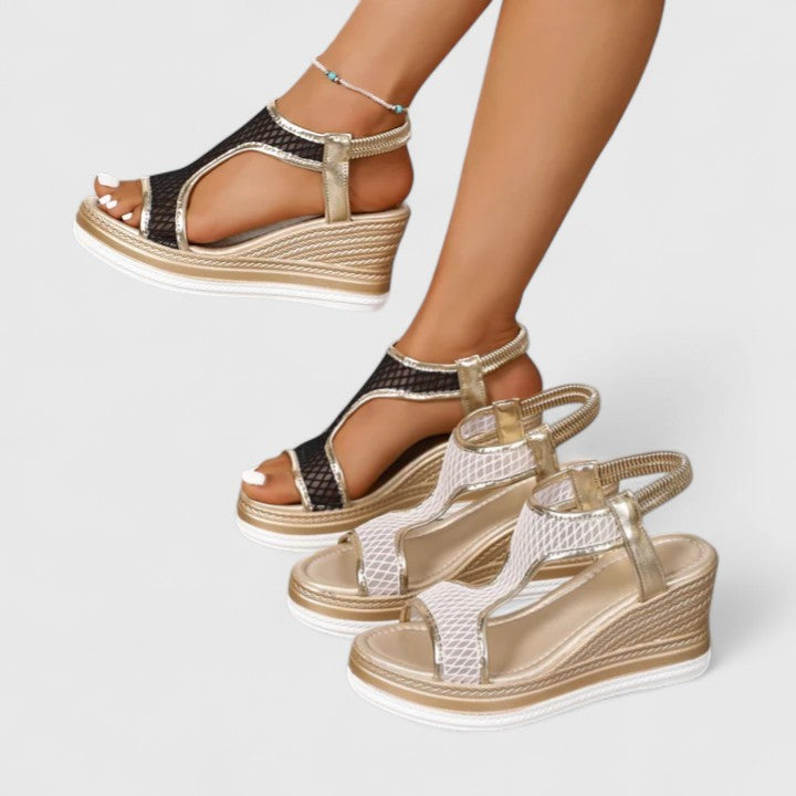Jasmine | Women's Orthopedic Wedge Sandals Synthetic 4