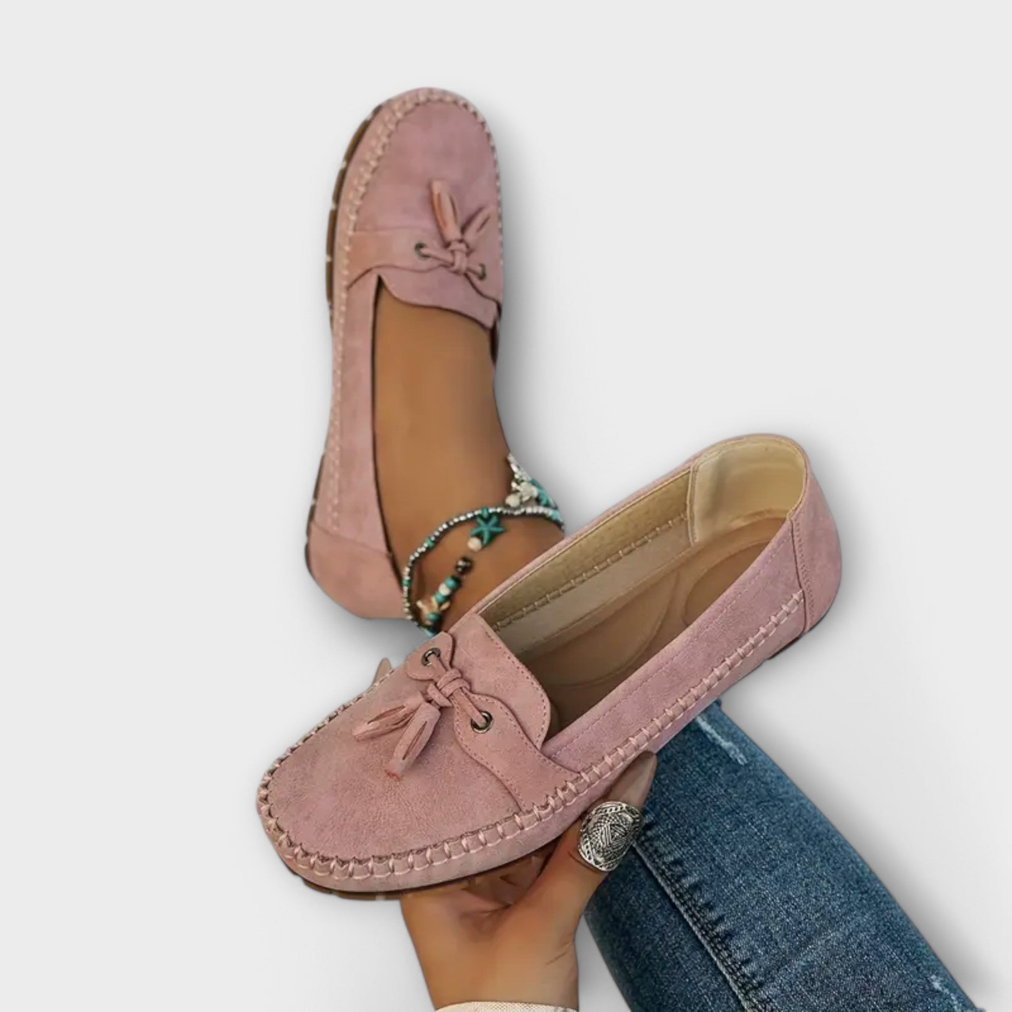 Lila | Women's Classic Soft Fabric Loafers 2