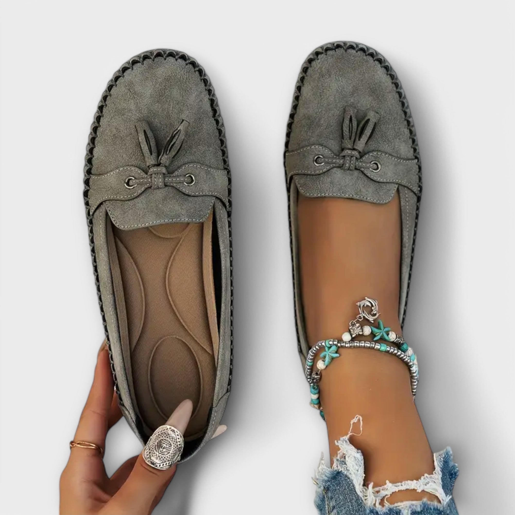 Lila | Women's Classic Soft Fabric Loafers 5