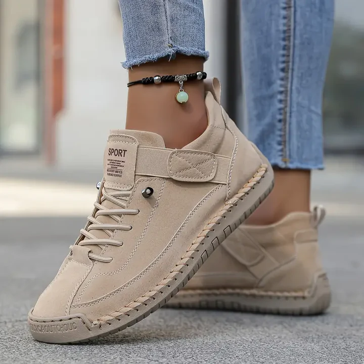 Men's Orthopedic Sneakers with Breathable Leather and Shock Absorption 1