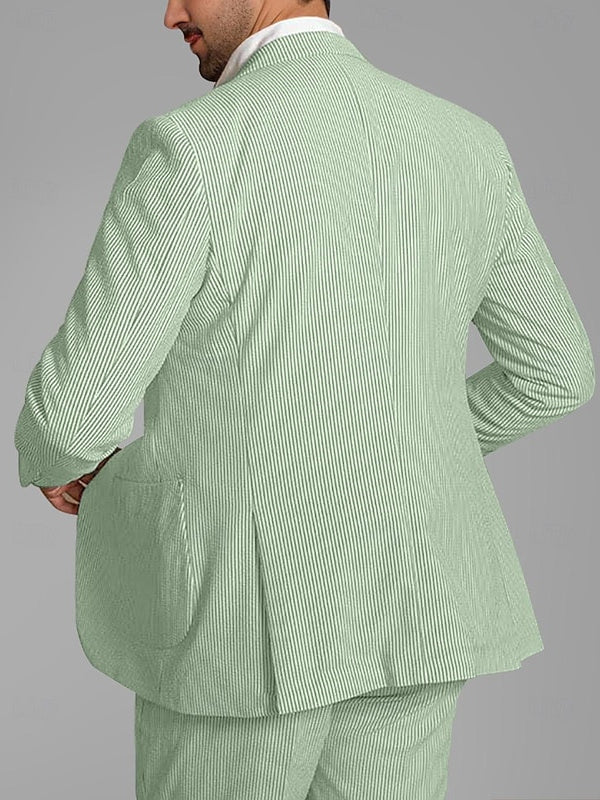 Men's Seersucker Tailored Fit Wedding Shorts