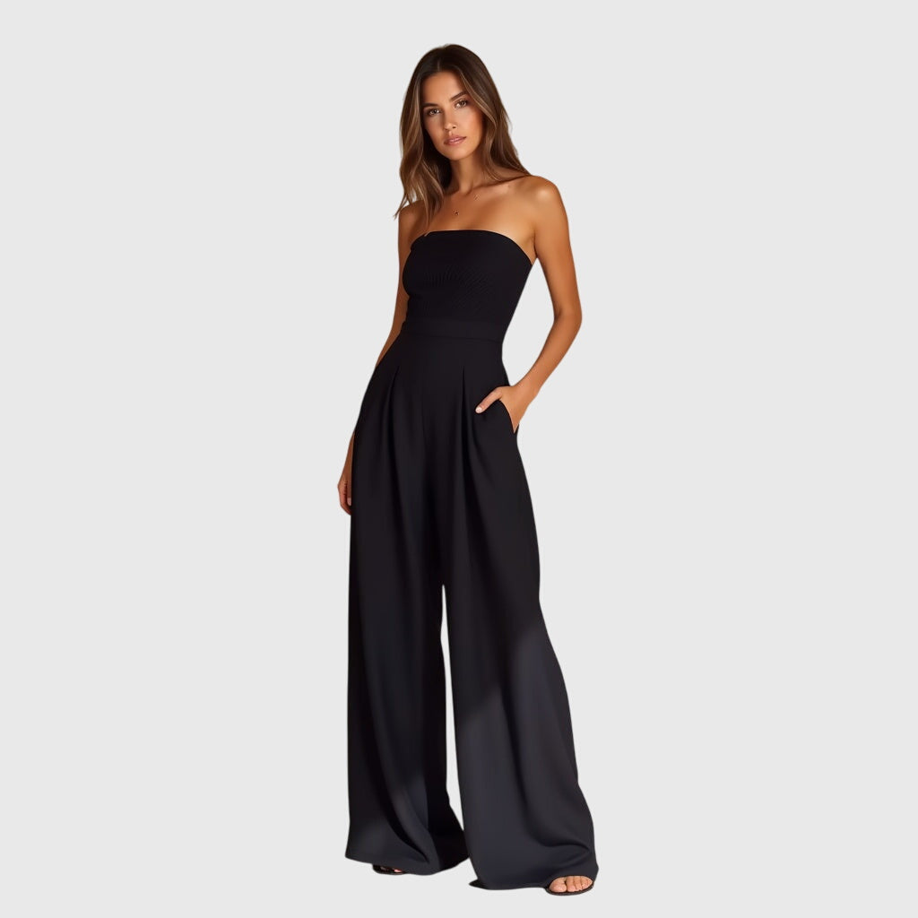 Nina | Women's Elegant Strapless Jumpsuit 3