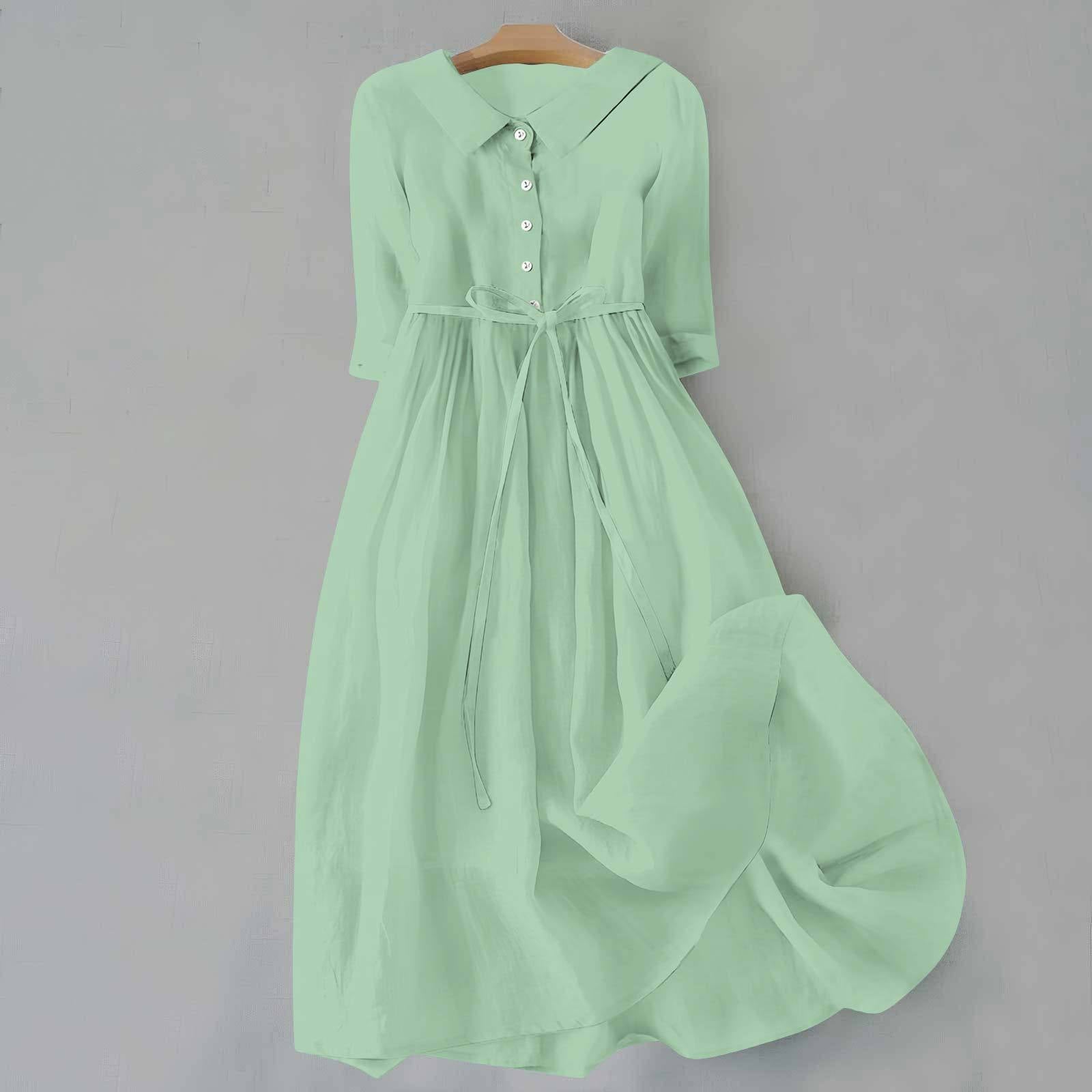 Women's Casual Dress Floral Print Short Sleeve V-Neck Everyday Wear