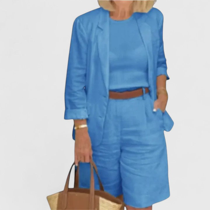 Rachel | Women's Elegant Loose-Fitting Suit Set 2