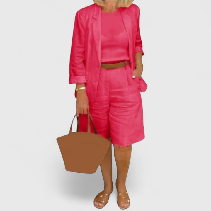 Rachel | Women's Elegant Loose-Fitting Suit Set 4