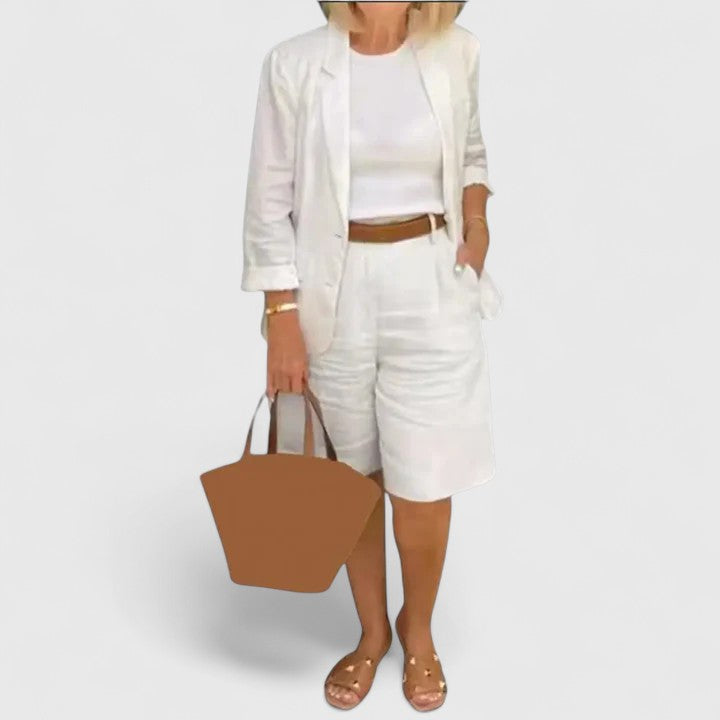 Rachel | Women's Elegant Loose-Fitting Suit Set 8