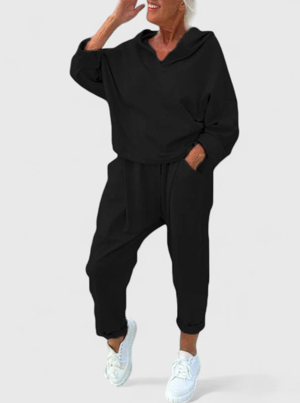 Samantha | Women's Comfortable Hooded Sweatshirt Set 6