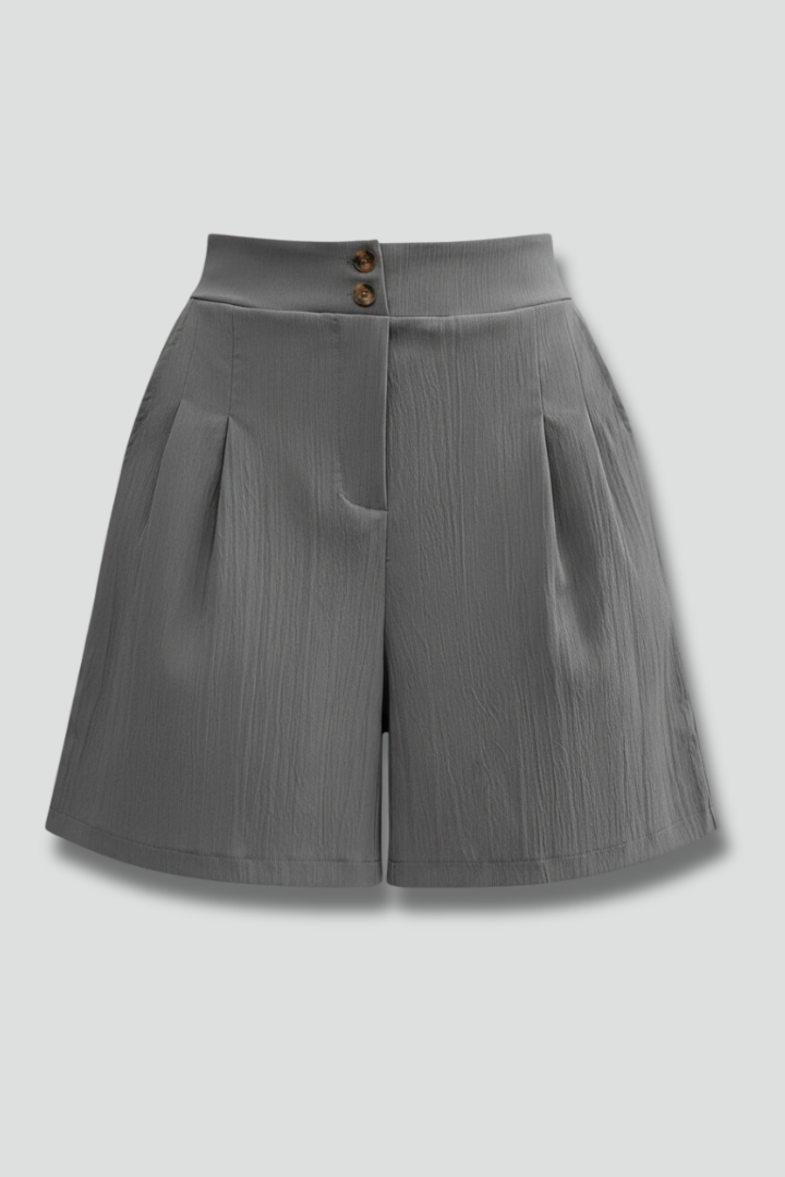 Women's High Waist Wide Leg Shorts