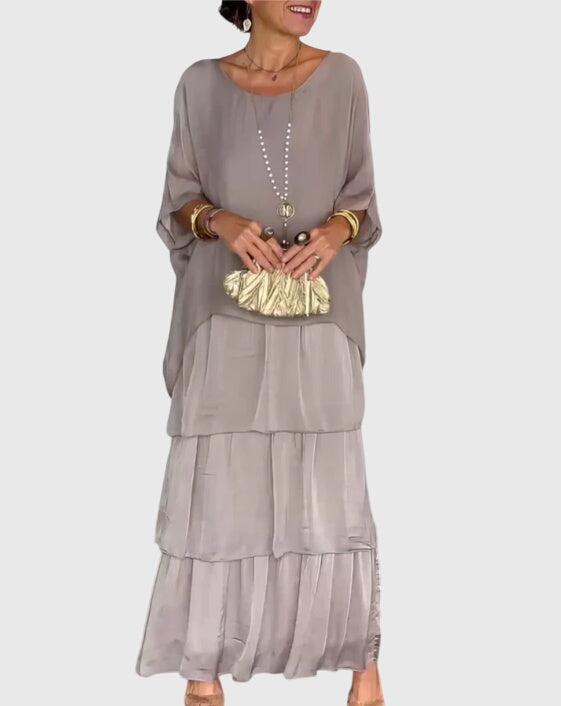 Women's Elegant Dress Lightweight Breathable Fabric Flowing Silhouette 7
