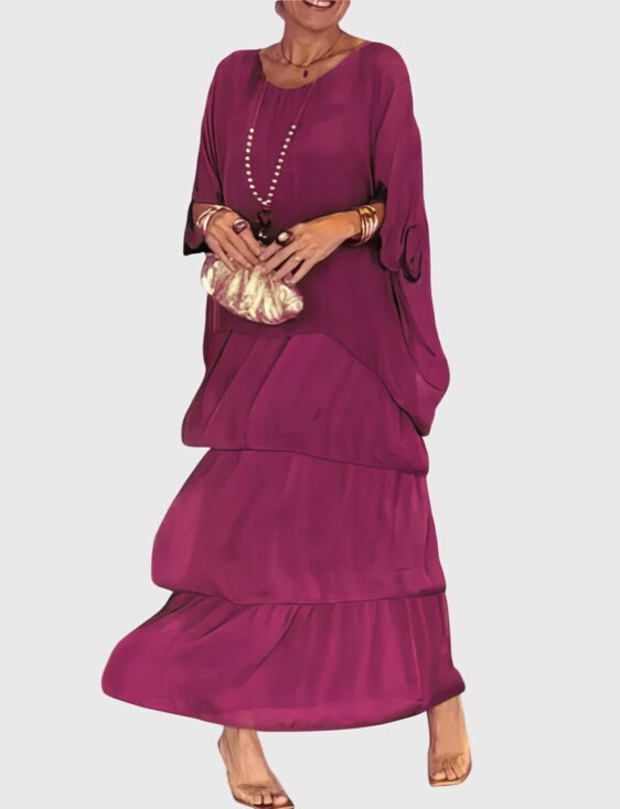 Women's Elegant Dress Lightweight Breathable Fabric Flowing Silhouette 9