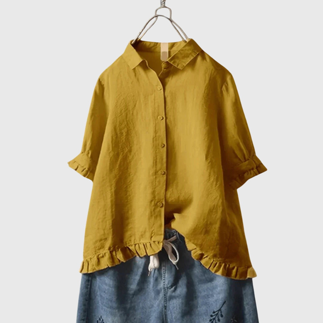 Women's Shirt Cotton Tailored Fit Versatile Design 3