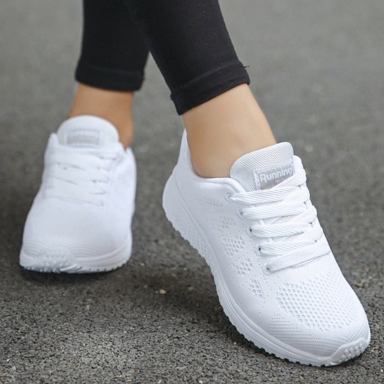 Women's Walking Shoes Mesh Knit Lightweight Arch Support for Comfort and Stability 1