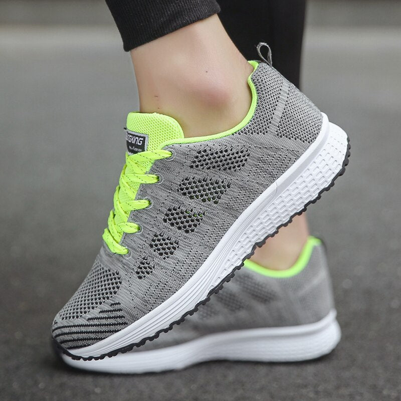 Women's Walking Shoes Mesh Knit Lightweight Arch Support for Comfort and Stability 9