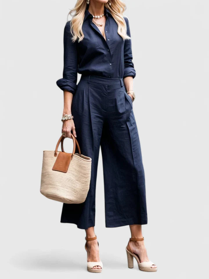 Zara | Women's Loungewear Two-Piece Set in Soft Fabric 2