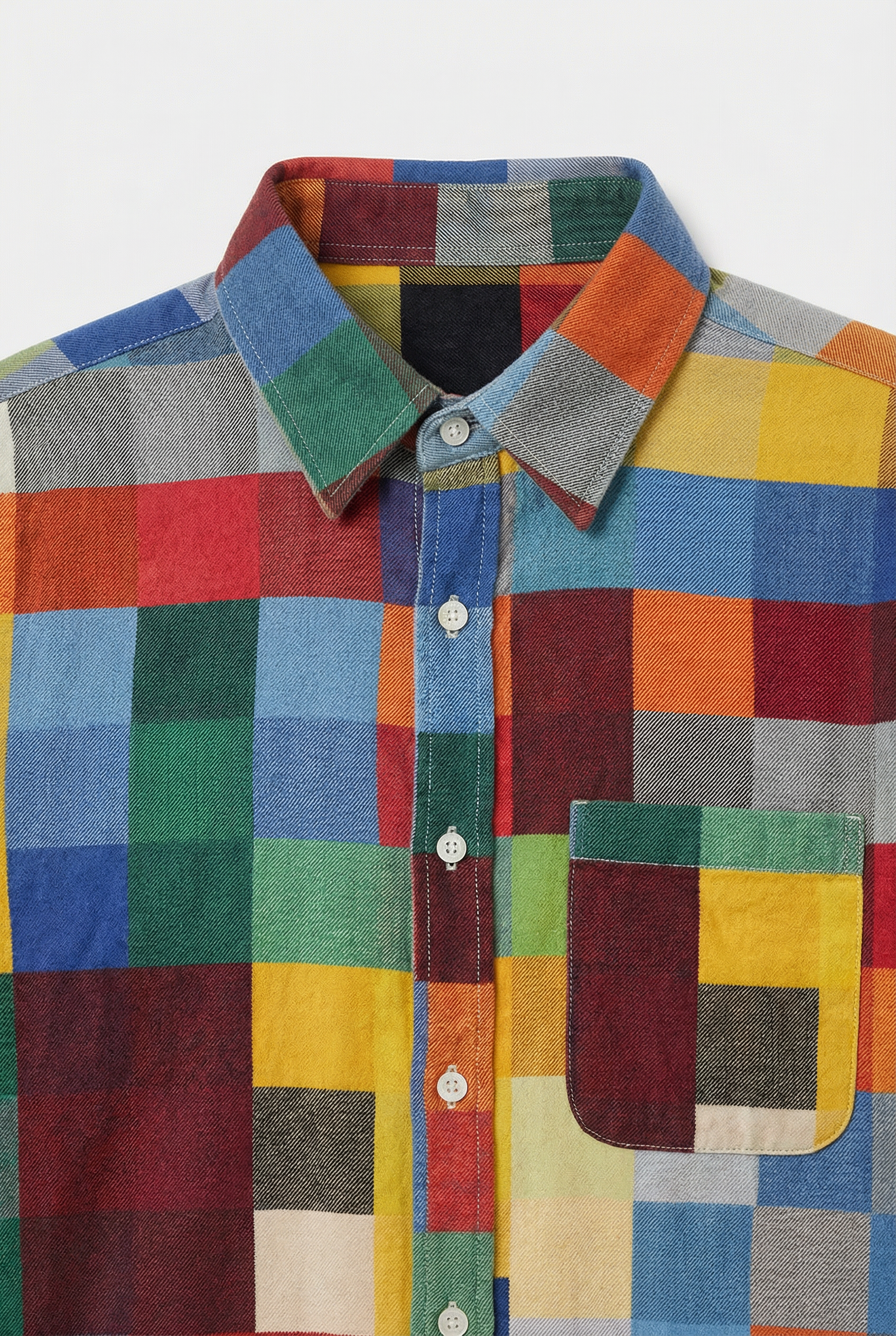Men's Shirt Button-Up Breathable Fabric Casual Relaxed Fit