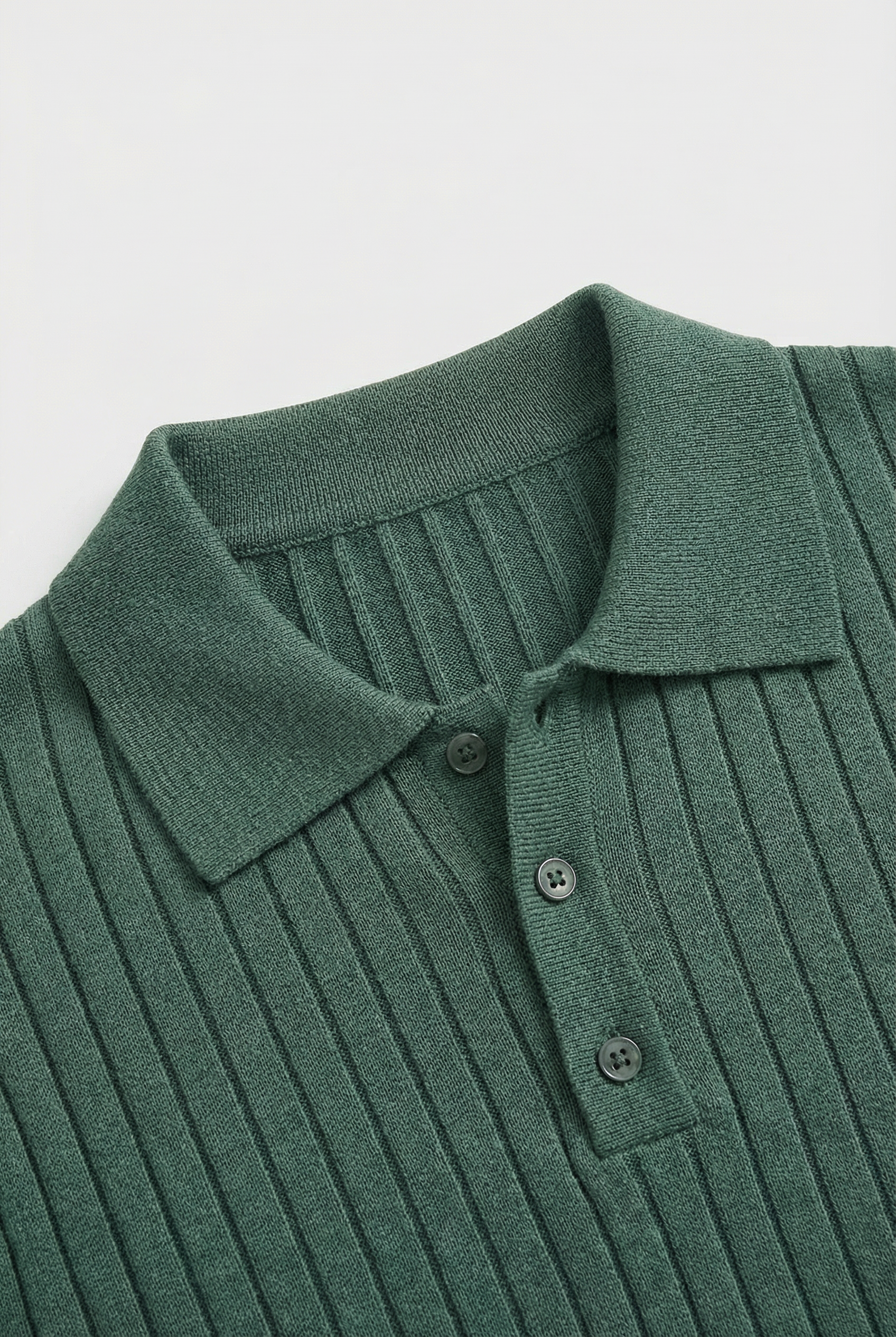 Men's Polo Shirt Cotton Knitted Short Sleeve
