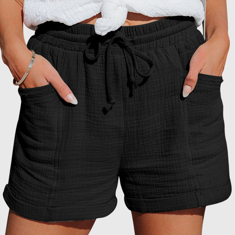 Women's Shorts High Waist Casual