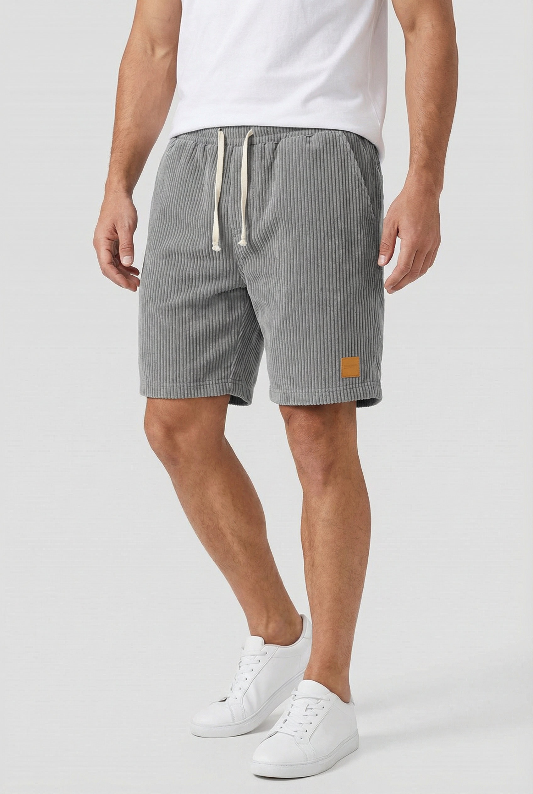 Men's Shorts Corduroy Comfortable Fit Retro Style Casual Wear