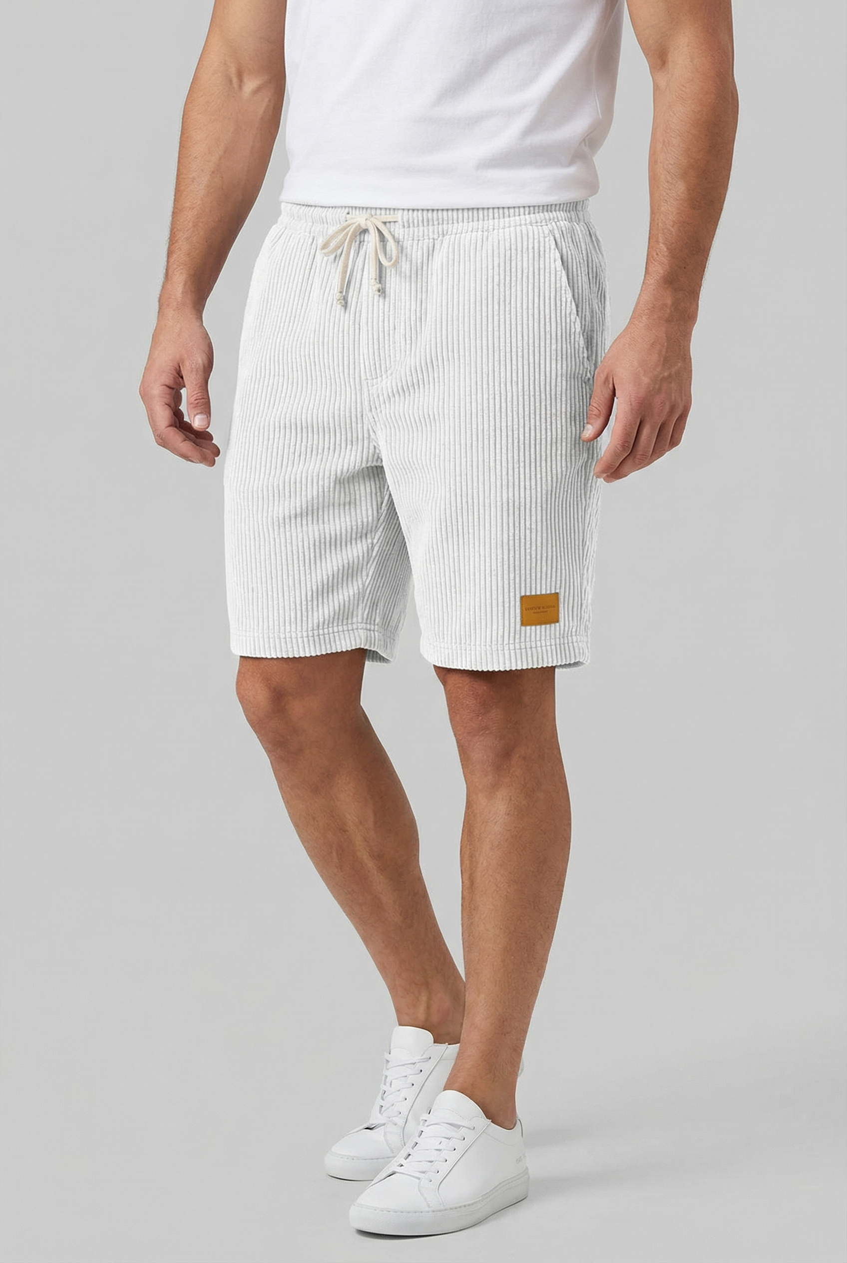 Men's Shorts Corduroy Comfortable Fit Retro Style Casual Wear