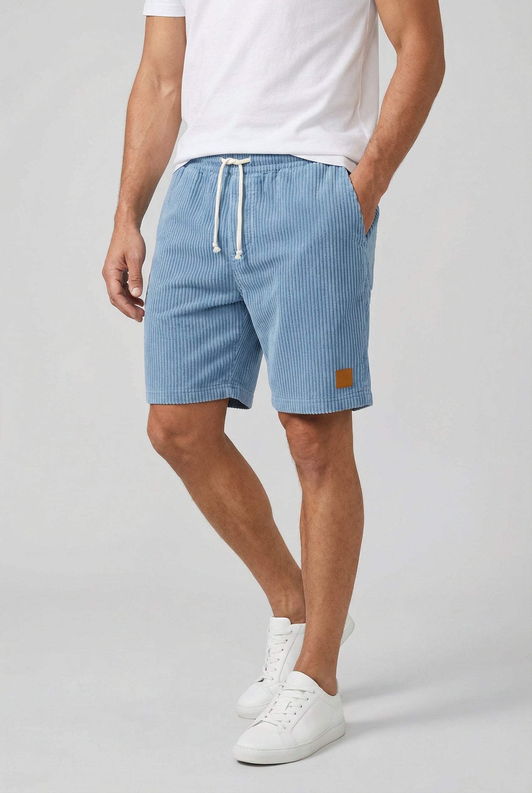 Men's Shorts Corduroy Comfortable Fit Retro Style Casual Wear