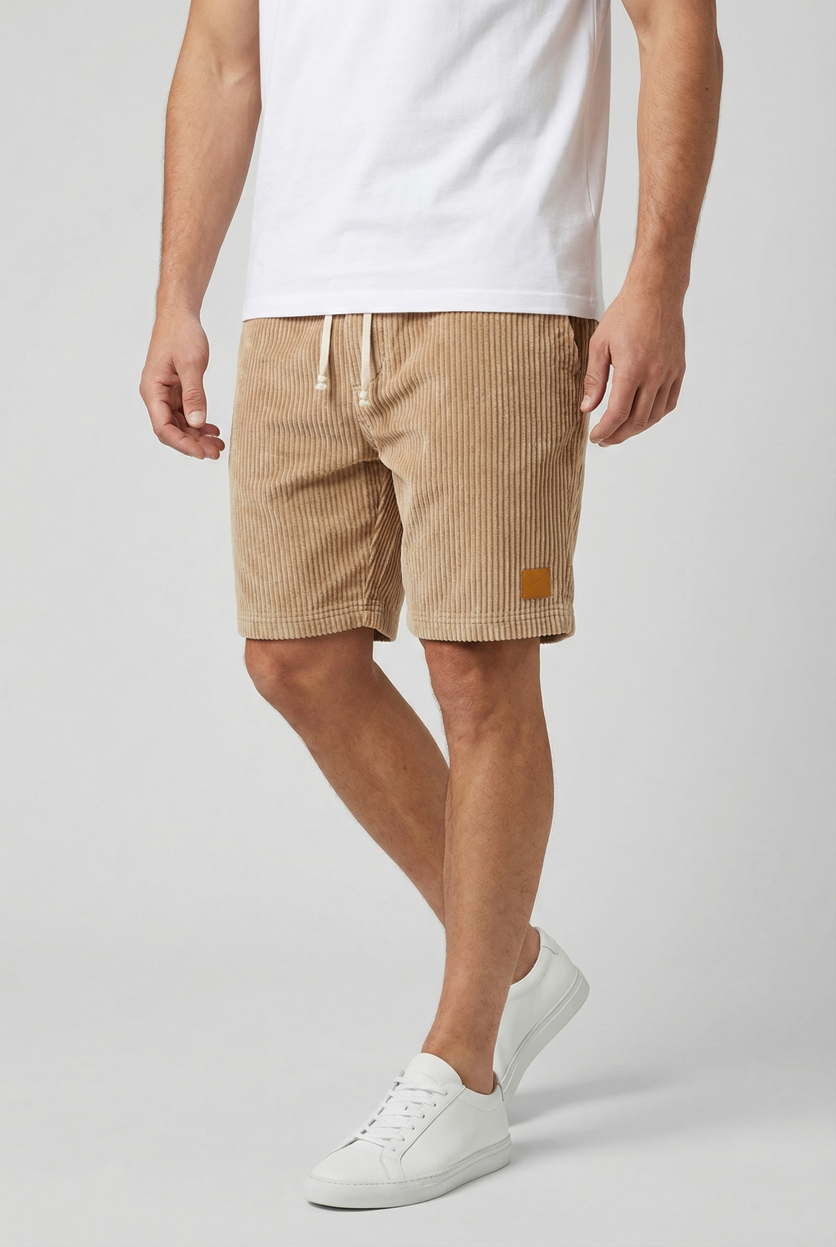Men's Shorts Corduroy Comfortable Fit Retro Style Casual Wear