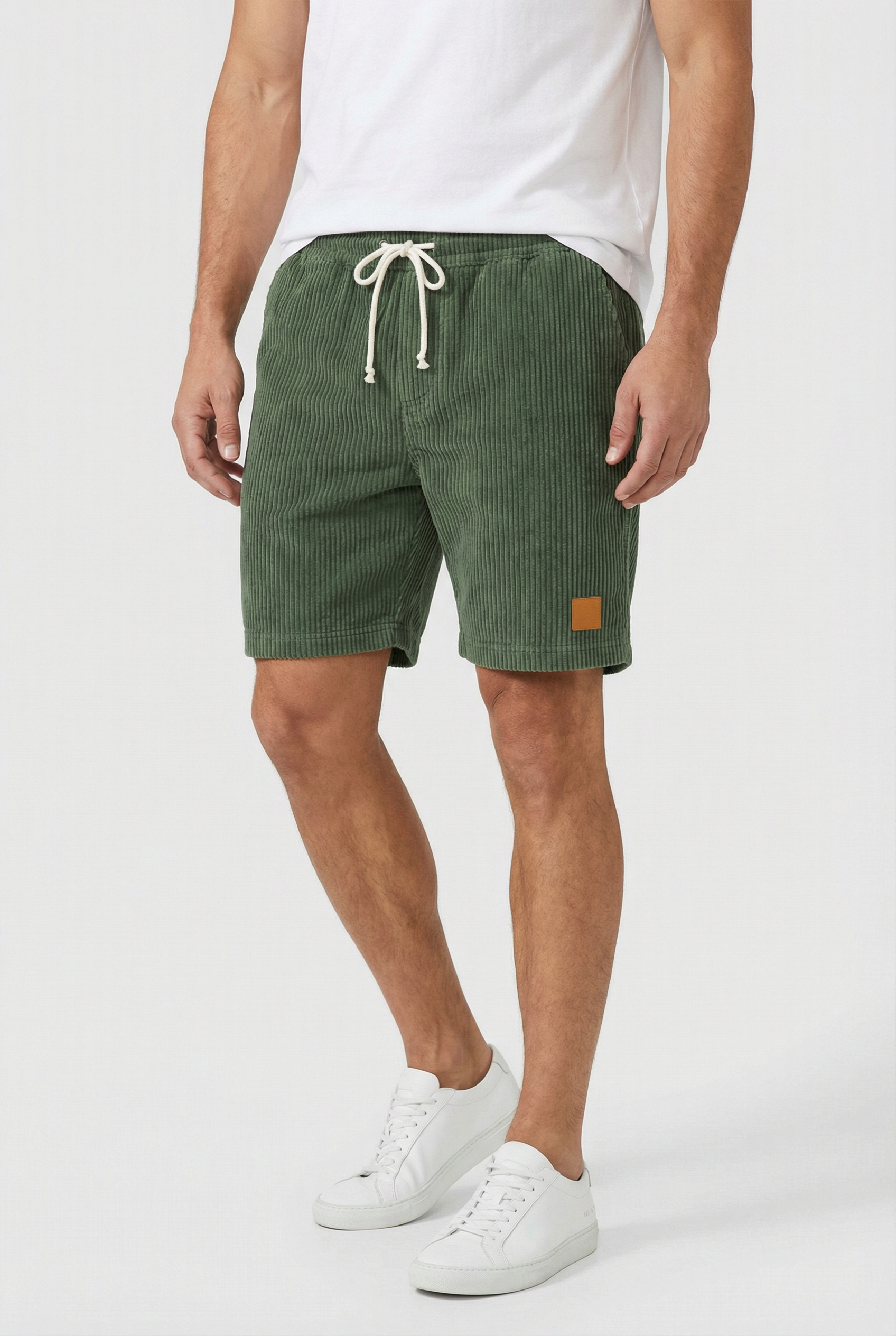Men's Shorts Corduroy Comfortable Fit Retro Style Casual Wear