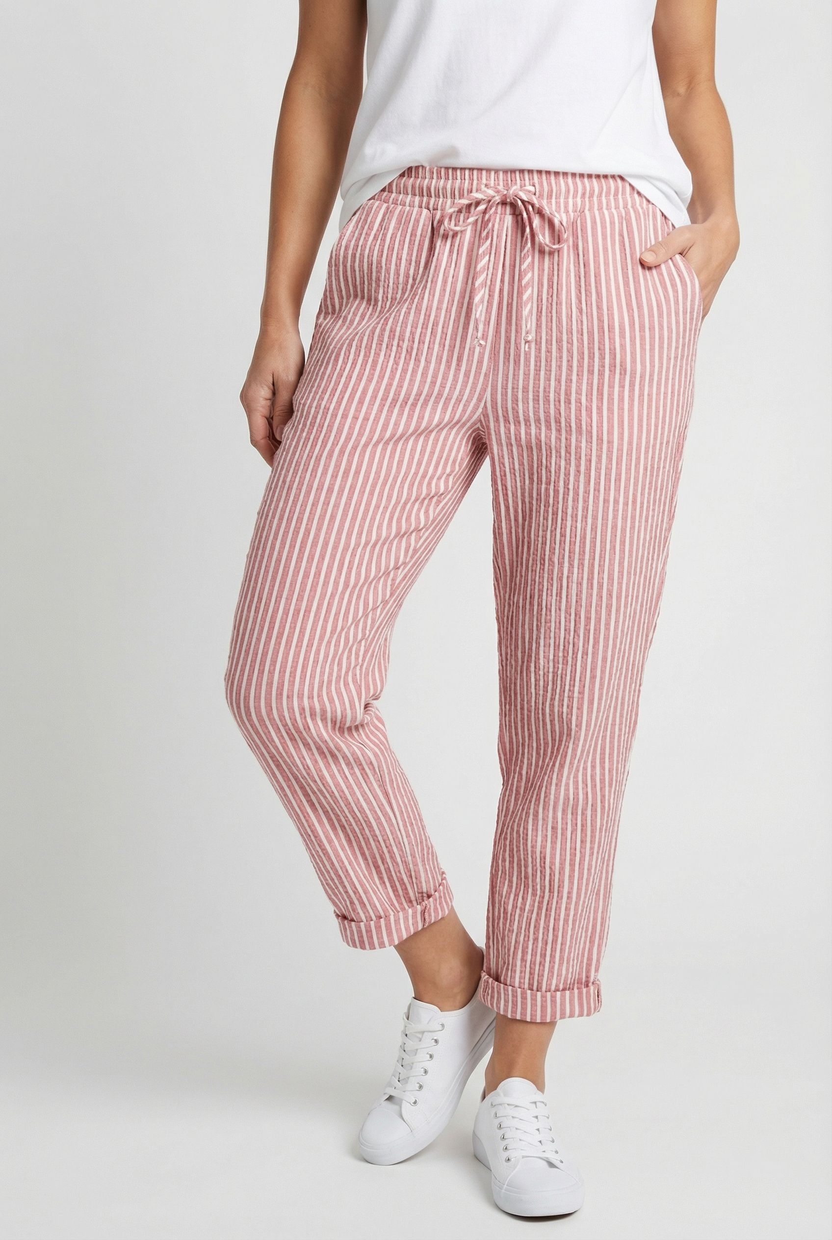 Women's Trousers Blend Wide Leg Design Lightweight Casual Fit