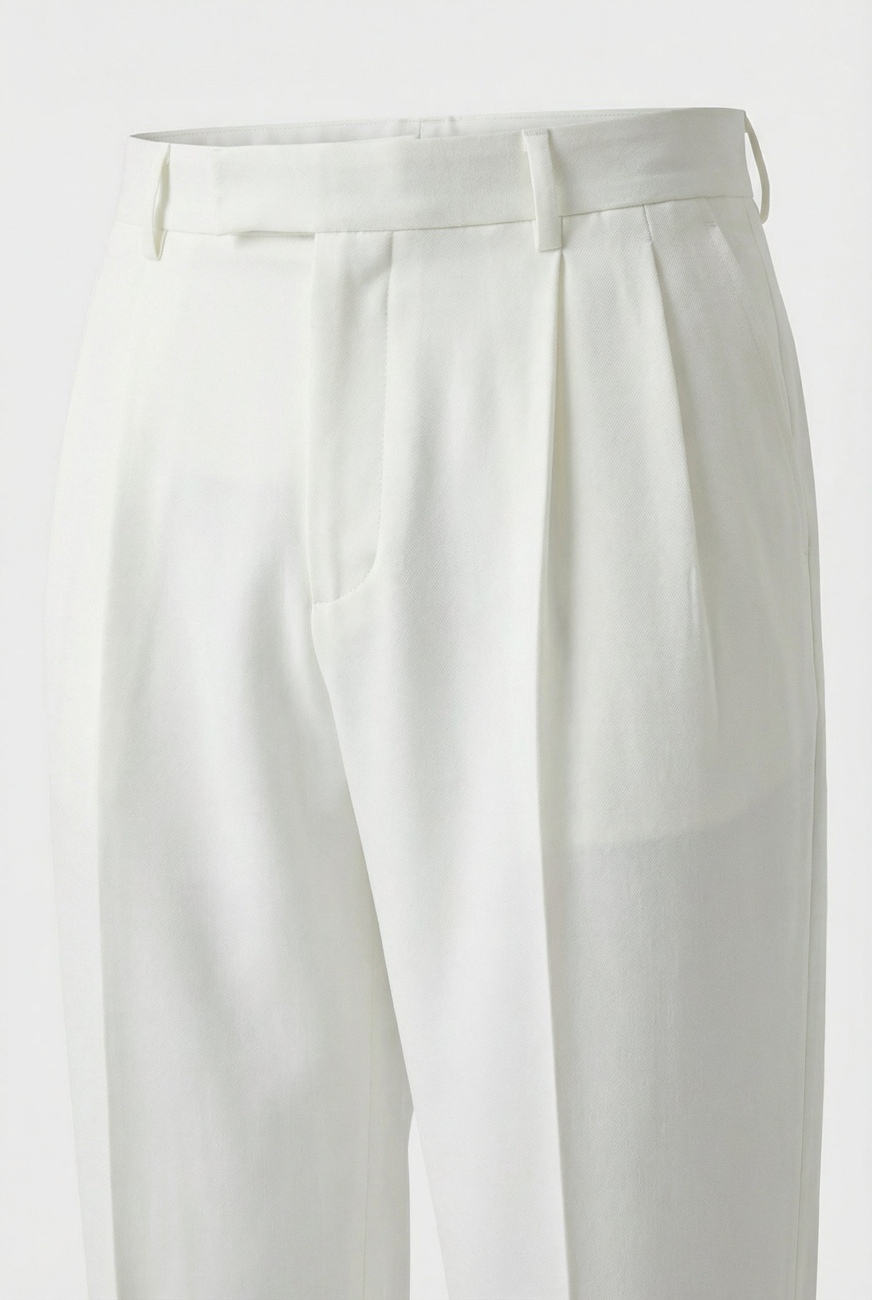 Men's Fitted Trousers Tailored Elegant Style