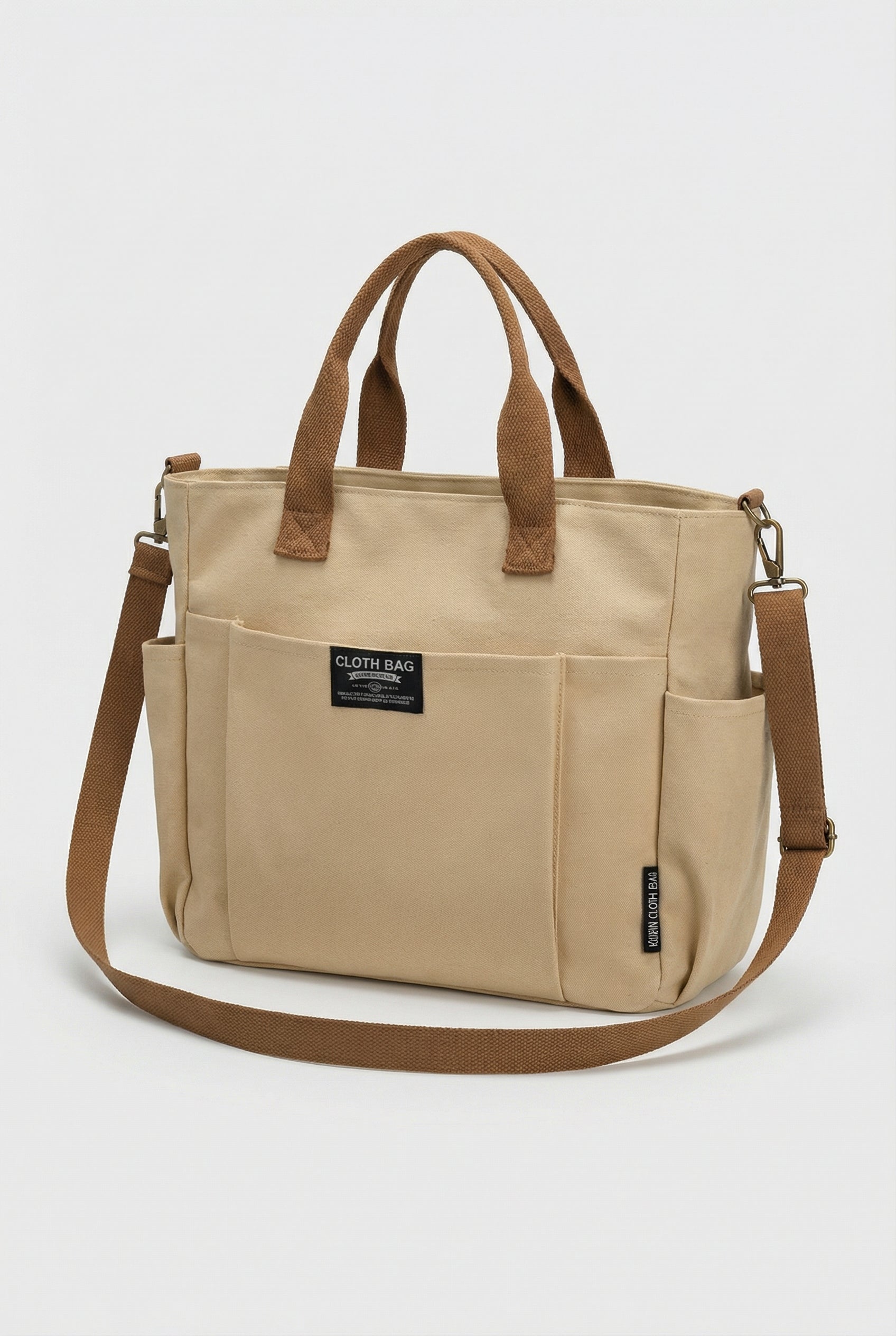 Women Tote Bag Canvas Spacious Design Adjustable Strap