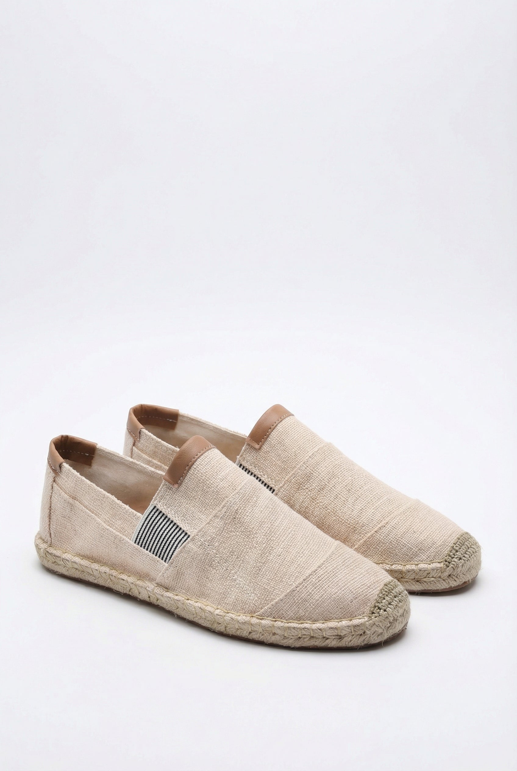Men's Espadrilles Jute Sole Comfortable Non-Slip Casual Footwear